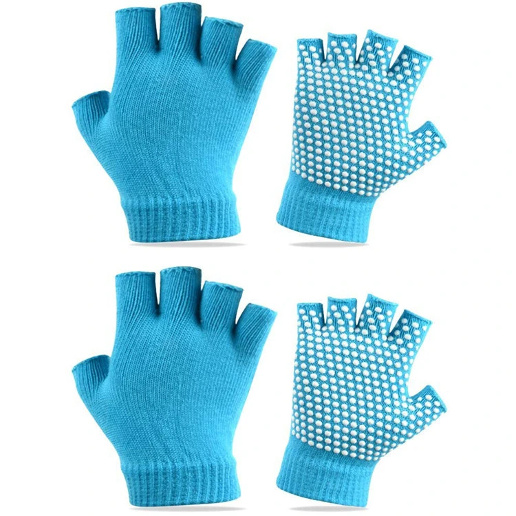 Anti Slip Sport Workout Pilates Cotton Yoga Glove