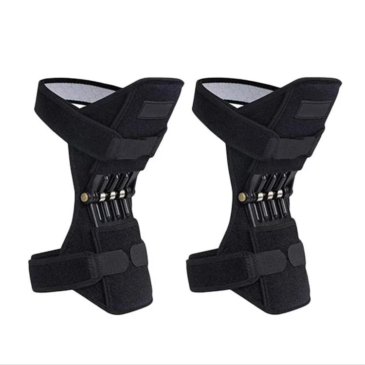 Wholesale Powerful Non-Slip Joint Sport Support Brace Knee Pads Protective Knee Booster Pain Relief Knee Pads