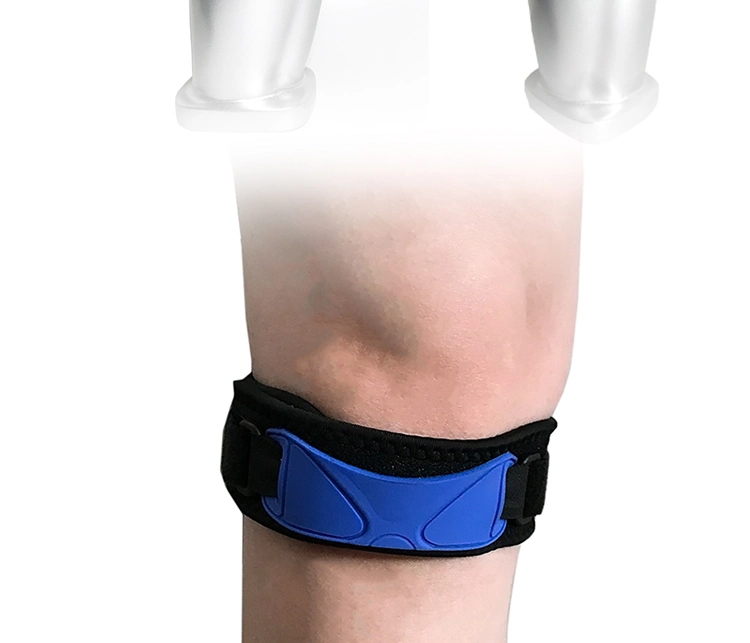 2028#Hot Sale Adjustable Compression Knee Sleeves Sports Knee Support