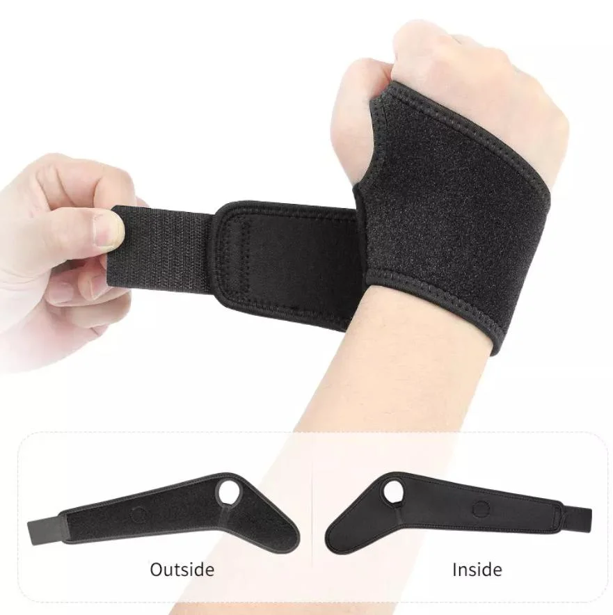 Sport Fitness Weight Lifting Gymnastics Anti Sweat Compression Wrist Support Wraps