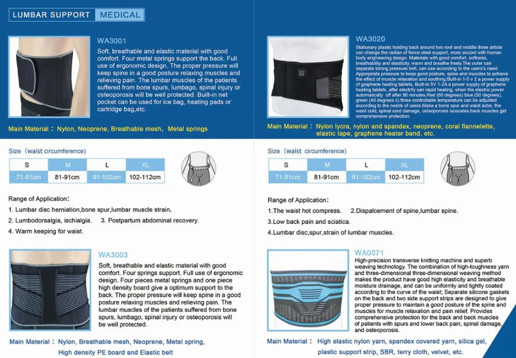 Elastic Strength Stabilizing Waist Support with Dual Adjustable Straps