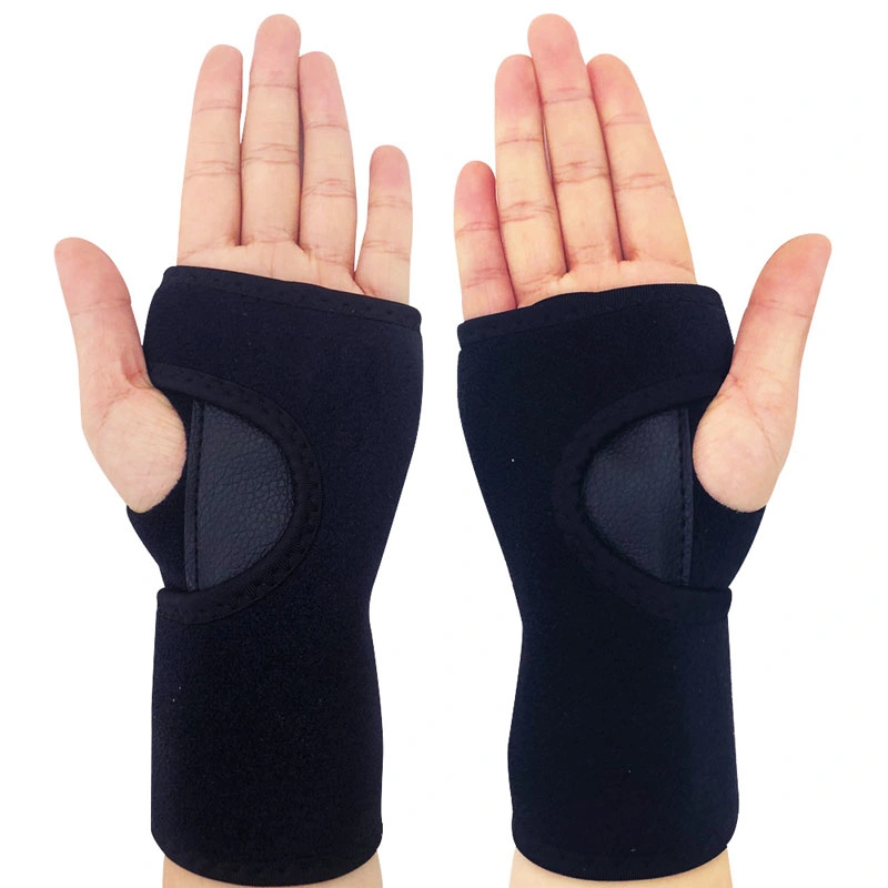 Thumb Support Carpal Brace with Metal Supportive Panel Medical Wrist Splint Fitness Wrist Support