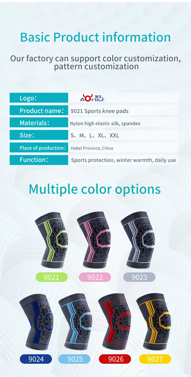 Windproof Knee Pads Protector Brace Knee Sleeve Support