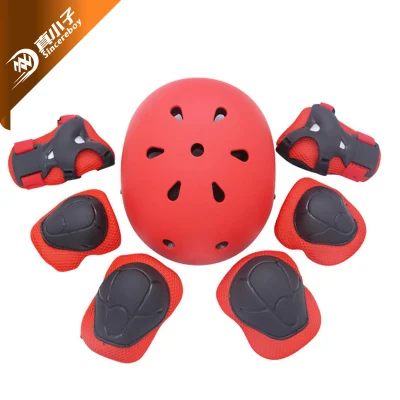 7 PCS por conjunto Suporte de proteção para joelheiras de proteção esportiva de skate Protetores de proteção para patinação Cotoveleiras