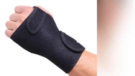 Braçadeira carpal com suporte de polegar com painel de suporte de metal Tala médica para pulso Suporte de pulso fitness